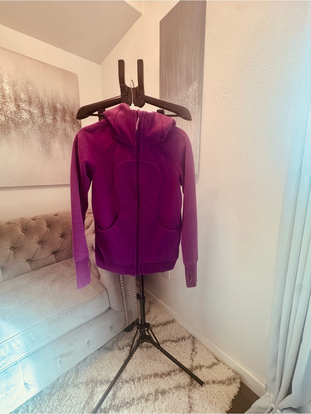 Lululemon Scuba Hoodie Heathered Regal Plum